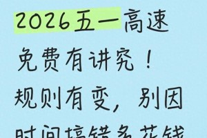 五一高速免费时间,2026五一高速免费几天
