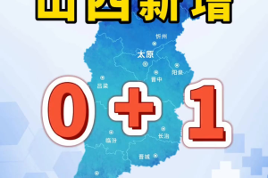 【山西新增本土确诊病例1例/山西新增本土确诊病例1例是哪里的】