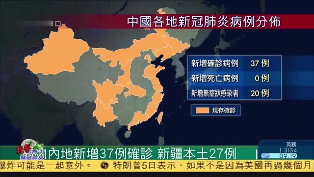 31省区市新增37例本土确诊〃31省区市新增确诊17例 含本土3例-第1张图片