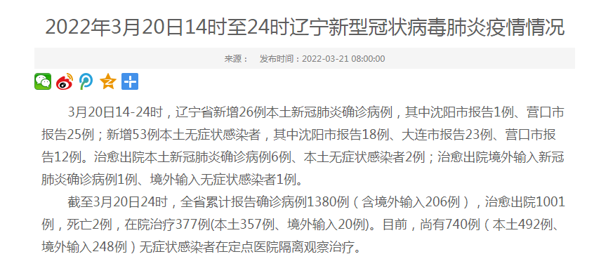 沈阳疫情最新消息今天新增一例,沈阳疫情最新消息新增2例行程-第1张图片