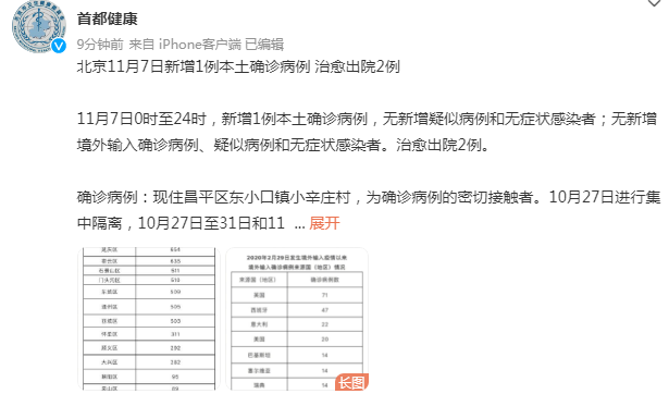 北京新增11例确诊病例,北京新增确诊病例21例-第2张图片
